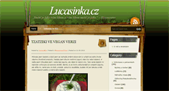 Desktop Screenshot of lucasinka.cz