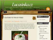 Tablet Screenshot of lucasinka.cz